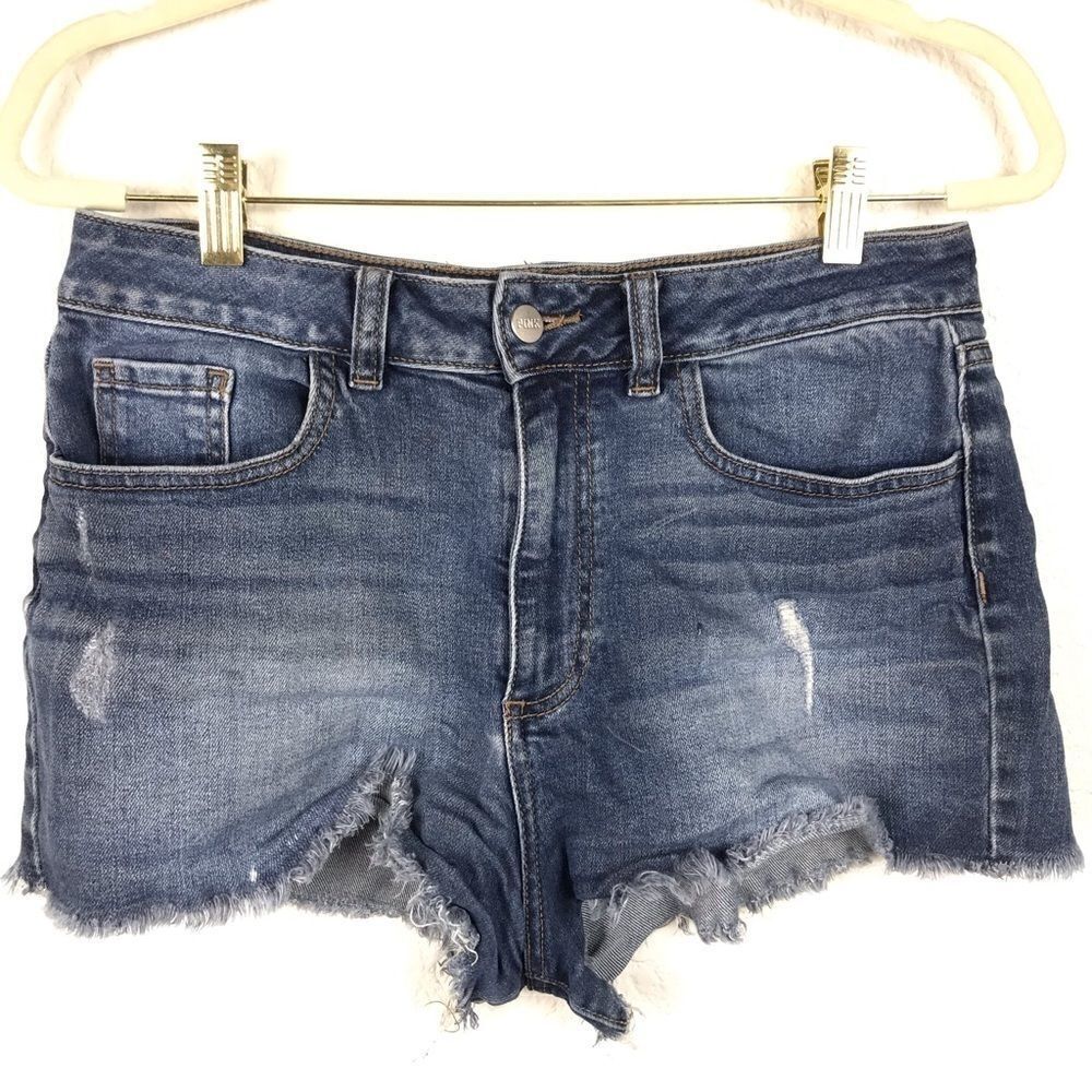 Victoria’s Secret Pink High Rise Distressed Shorts